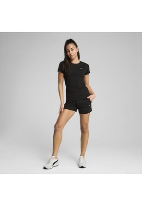 Tshirt Puma Original Essential Elevated Tee Negro Para Mujer
