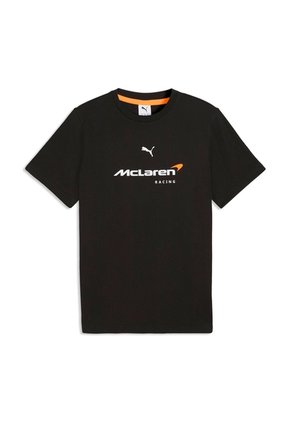 Camisa Deportiva Puma Original Mclaren Big Logo Negro Hombre