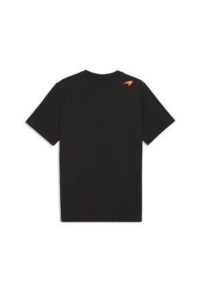 Camisa Deportiva Puma Original Mclaren Big Logo Negro Hombre