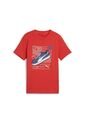 Camisa Deportiva Puma Original Graphics Iv B Rojo Niños de Puma