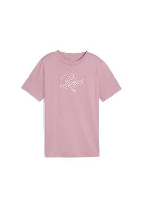 Camisa Deportiva Puma Original Ess Script G Rosa Niños