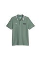 Camisa Tipo Polo Puma Original Mapf1 Pique Verde Para Hombre de Puma