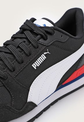 Tenis Lifestyle Negro-Blanco-Rojo Puma ST Runner v3