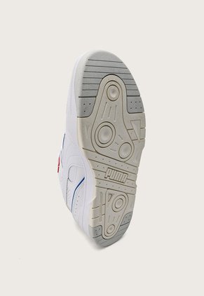 Tenis Lifestyle Blanco-Marfil-Rojo Puma Slipstream Bball