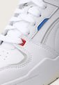Tenis Lifestyle Blanco-Marfil-Rojo Puma Slipstream Bball de Puma