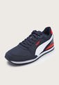 Tenis Lifestyle Azul Navy-Blanco-Rojo Puma ST Runner v3 de Puma