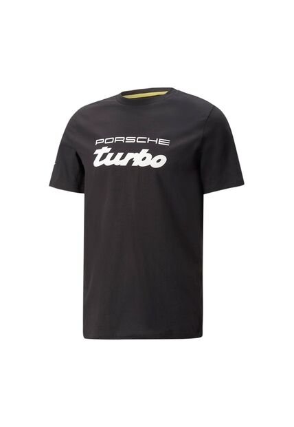 Camiseta Puma Para Hombre Pl Logo Tee Negro