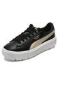 Tenis Negro-Dorado Puma Platform Trace Varsity Wns de Puma