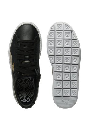Tenis Negro-Dorado Puma Platform Trace Varsity Wns