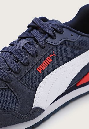 Tenis Lifestyle Azul Navy-Blanco-Rojo Puma ST Runner v3