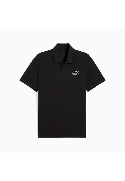 Camisa Polo Marca Puma Ess No 1 Logo Original Negro Hombre