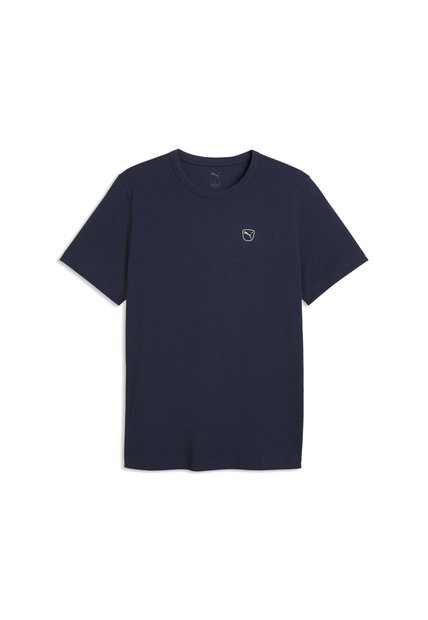 Tshirt Puma Original Ess Elevated Tee Azul Para Hombre