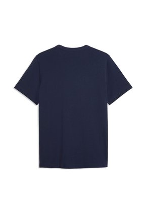 Tshirt Puma Original Ess Elevated Tee Azul Para Hombre
