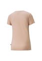 Camiseta Puma Essential Metallic Mujer-Rosa de Puma