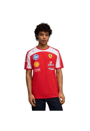 Camisa Deportiva Puma Originales Ferrari HP Rojo Para Hombre