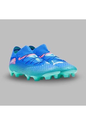 Guayos Puma Mujer Future 7 Ultimate FG/Ag- Azul-verde