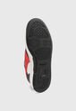 Tenis Lifestyle Blanco-Rojo-Negro Puma Rebound v6 Low de Puma