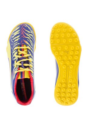 Fútbol Azul-Amarillo-Rojo Puma Falcao 9 Tt Jr