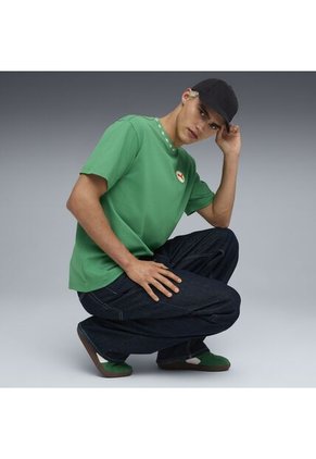 Tenis Deportivos Puma Originales Palermo Verde Para Hombre