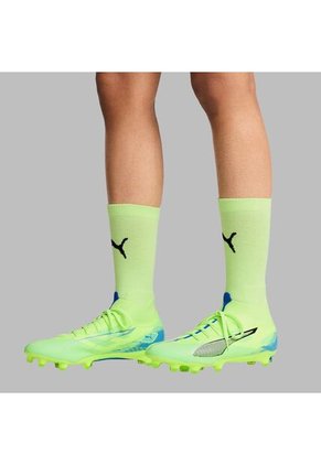 Guayos Puma Mujer Ultra 5 Match FG- Verde-Azul