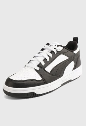 Tenis PUMA Rebound V6 Low Blanco