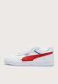 Tenis Lifestyle Blanco-Rojo-Azul Puma Court Ultra de Puma