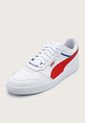 Tenis Lifestyle Blanco-Rojo-Azul Puma Court Ultra de Puma