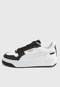 Tenis Lifestyle Blanco-Negro-Celeste PUMA Carina Street de Puma