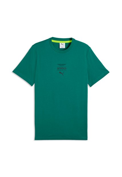 Camiseta Deportiva Puma Original Amf1 Essent Verde Hombre