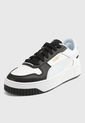 Tenis Lifestyle Blanco-Negro-Celeste PUMA Carina Street de Puma