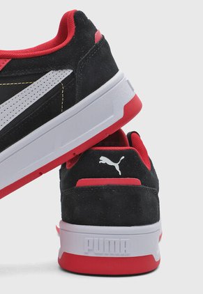 Tenis Lifestyle PUMA Scuderia Ferrari Court Classic Street Negro