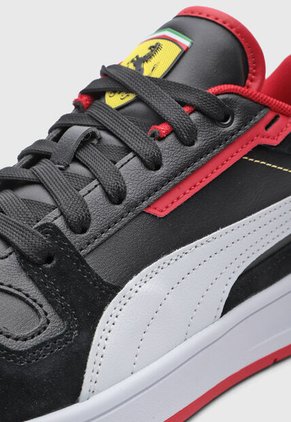 Tenis Lifestyle PUMA Scuderia Ferrari Court Classic Street Negro