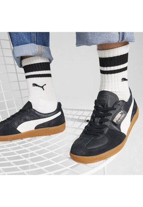 Tenis Deportivos Puma Original Palermo Lth Negro Para Hombre