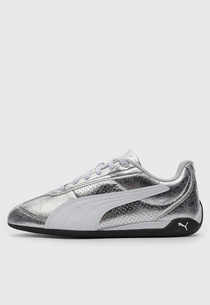 Tenis PUMA Replicatch Metallic Plateado