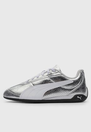 Tenis PUMA Replicatch Metallic Plateado