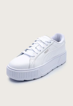Tenis Lifestyle Blanco-Plateado Puma Karmen L