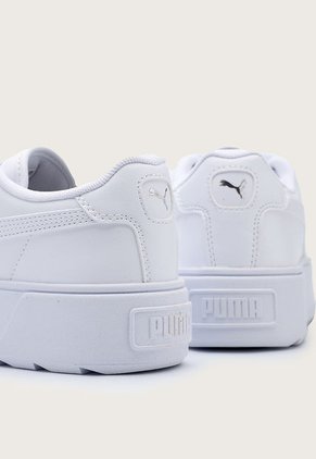 Tenis Lifestyle Blanco-Plateado Puma Karmen L
