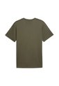 Camisa Deportiva Puma Original Ess Poly Texture Verde Hombre de Puma