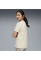 Camisa Deportiva Puma Original Ess Script G Beige  Niños de Puma