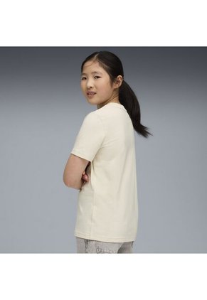 Camisa Deportiva Puma Original Ess Script G Beige  Niños