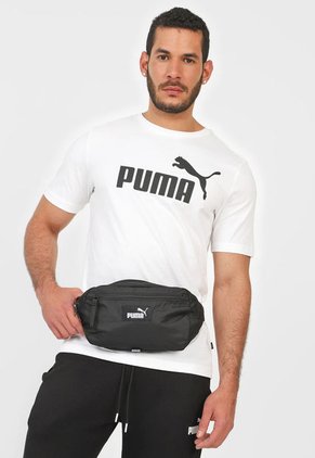 Camiseta Blanco-Negro Puma
