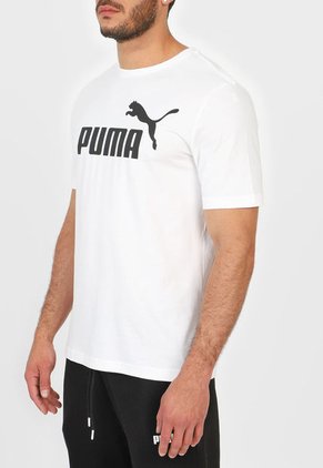 Camiseta Blanco-Negro Puma