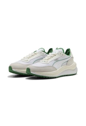 Tenis Deportivos Marca Puma Rider Elite Blanco/ Beige Hombre
