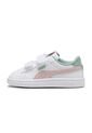 Tenis Deportivos Puma Original Smash 3 Girly V Blanco Niños de Puma