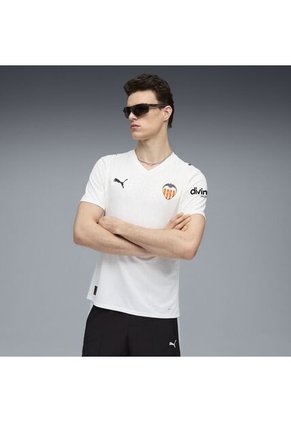 Camiseta Puma Hombre Valencia Cf 25/26 Local -Blanco