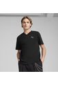 Tshirt Puma Original Ess No. 1 Logo V-Neck Negro Para Hombre de Puma