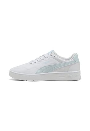 Tenis Puma Original Court Lally Blanco Con Azul Mujer