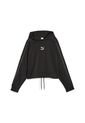 Buso Con Capucha Puma Original T7 Hoodie W Negro Para Mujer de Puma