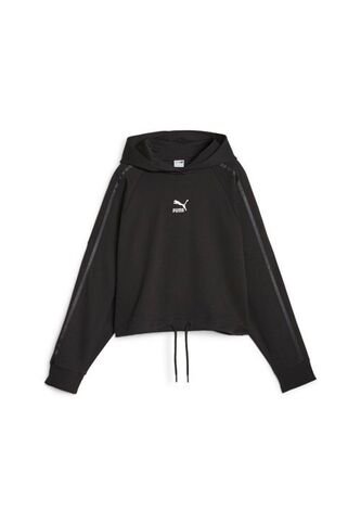 Buso Con Capucha Puma Original T7 Hoodie W Negro Para Mujer Puma
