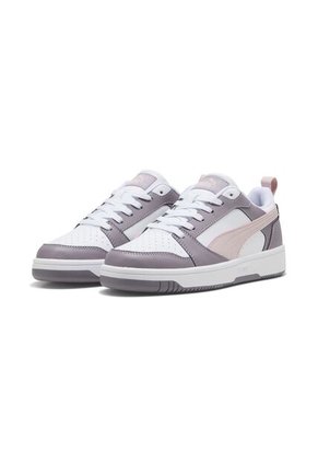 Tenis Deportivos Puma Original Rebound V6 Blanco Para Mujer